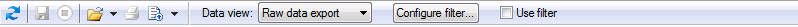 Dashboard control toolbar